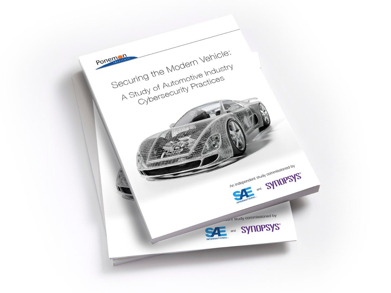 Blank magazines cover