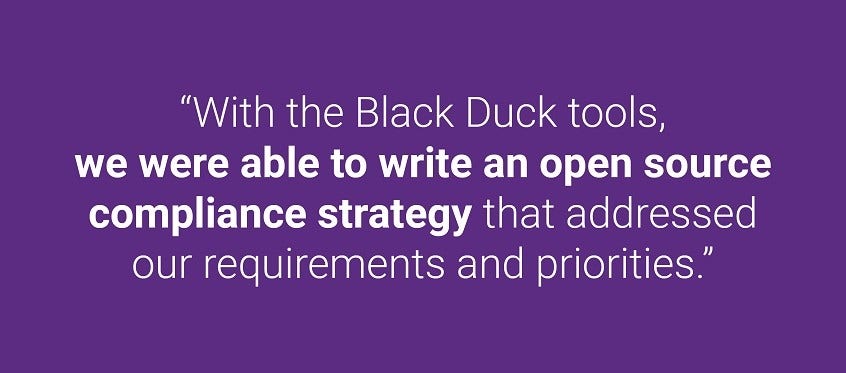 JDA Software Team Discussing Open Source Compliance Strategy with Black Duck Tools