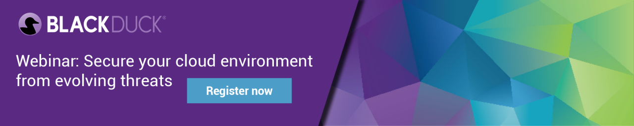 Secure your cloud environment from evolving threats webinar ad banner