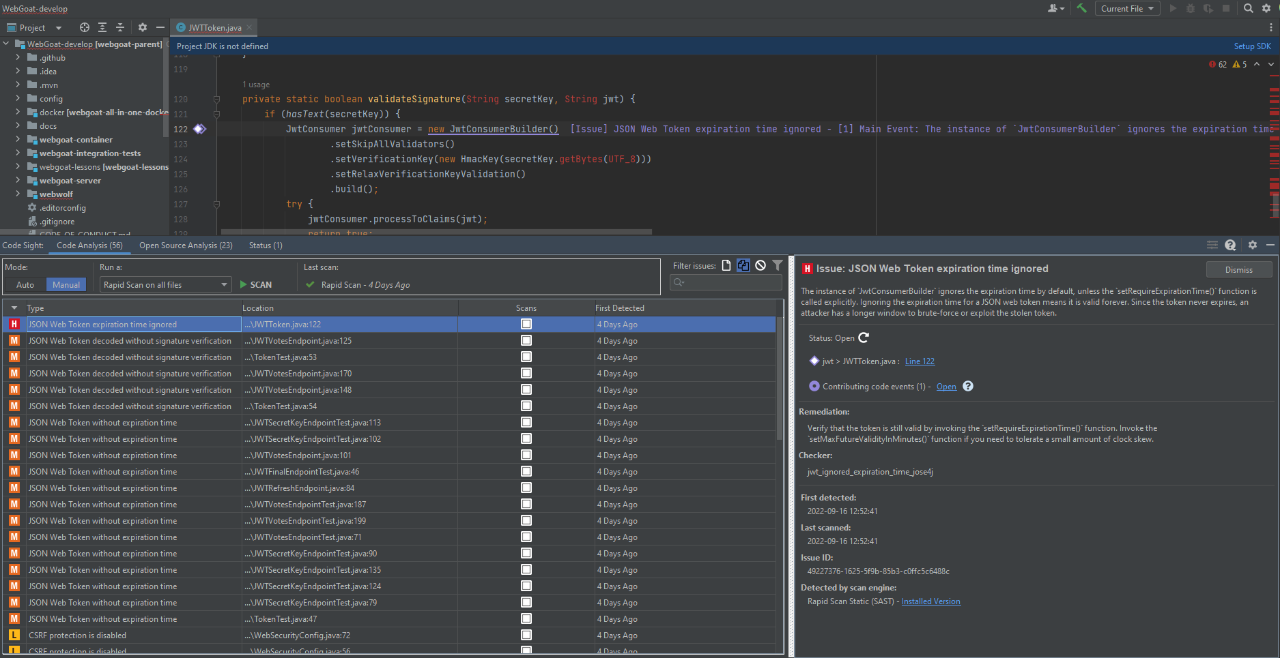 code analysis