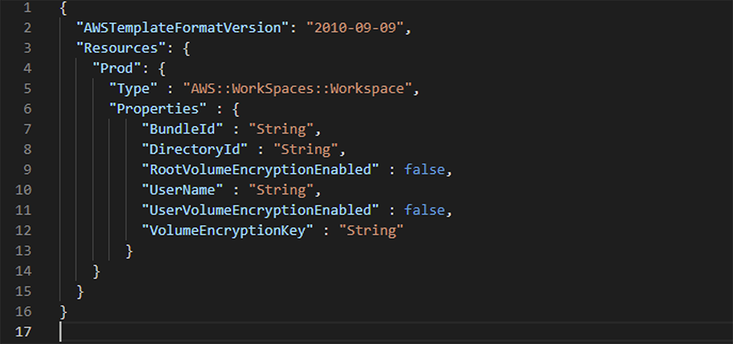AWS workspace