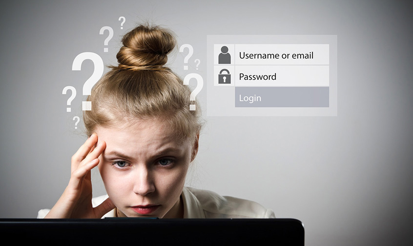 Graphic Illustration of Password Alternatives for Secure Online Authentication