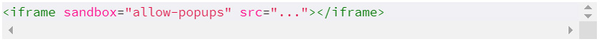 Security Shield Protecting Website from Embedded Content with iFrames
