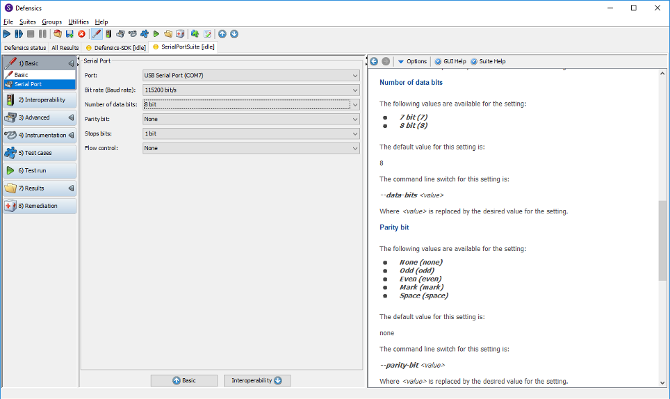 Serial port fuzzer defensics sdk 2