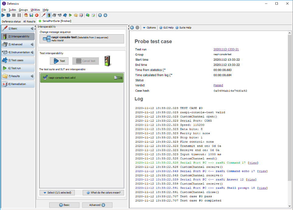 Serial port fuzzer defensics sdk 3